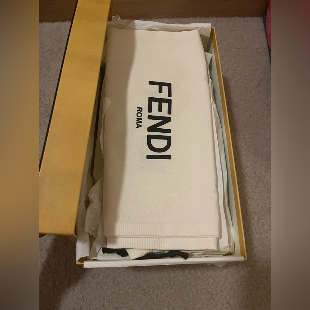 New Fendi Leather Ballerina Flat Shoes $770 Nordstrom size 39 - Picture 6 of 9